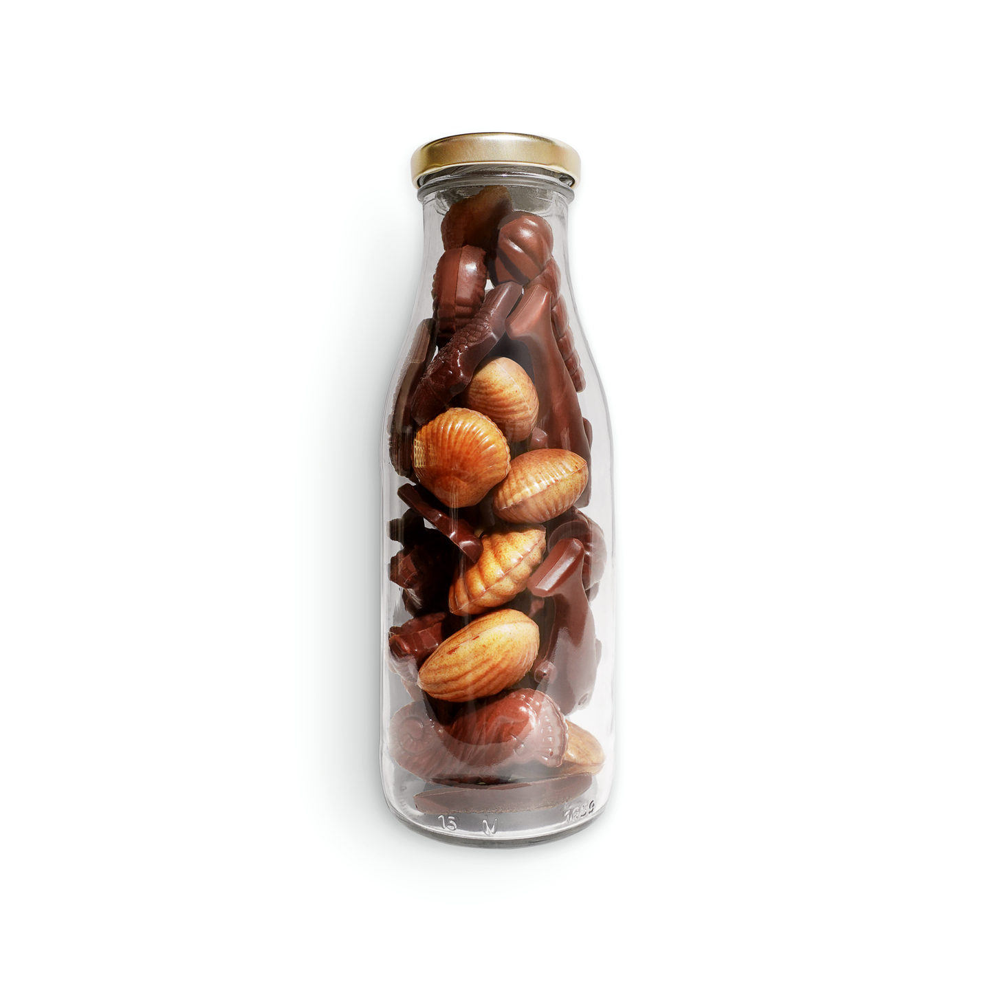 handmade Belgian chocolate seashell