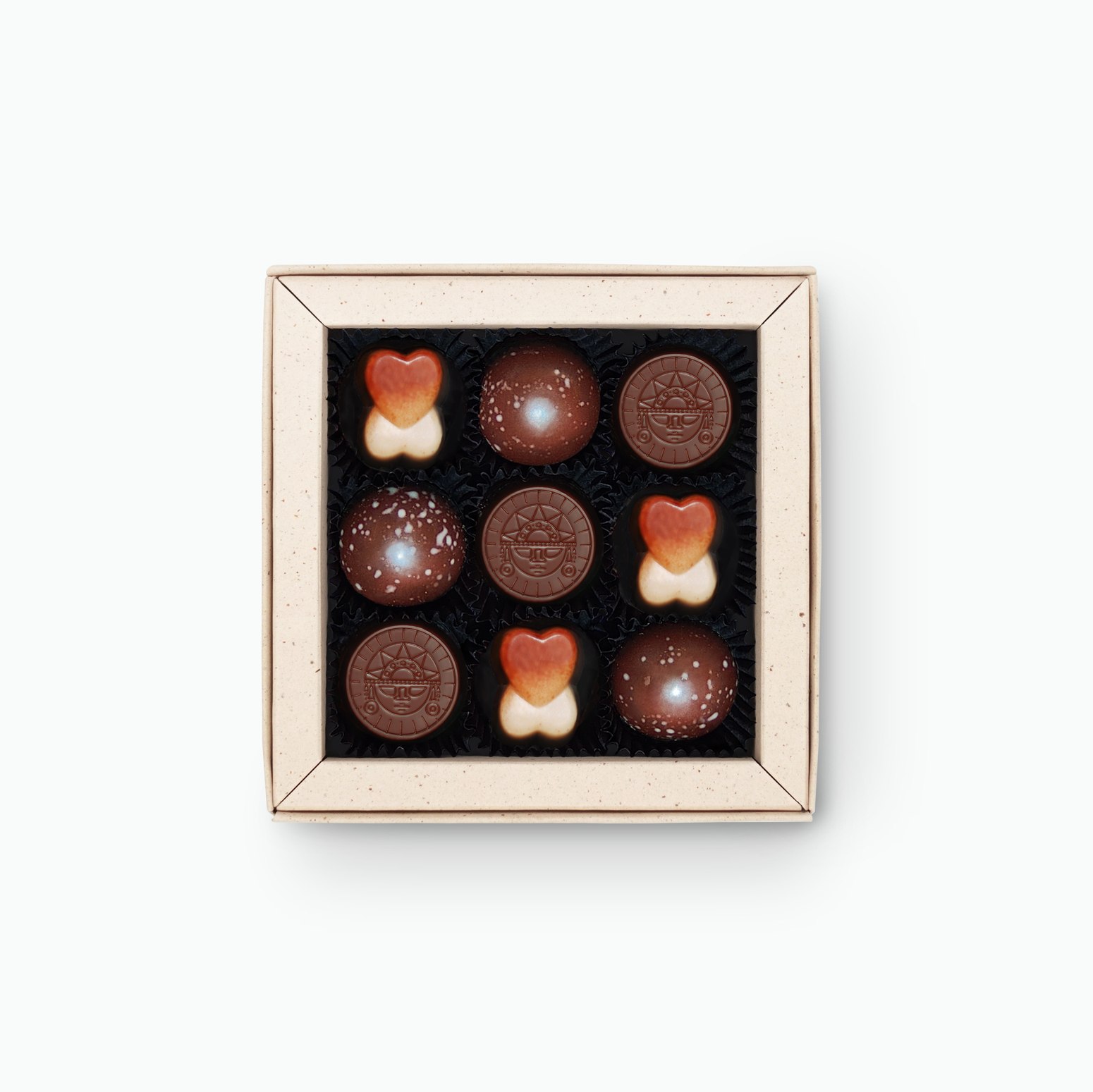 Belgian chocolate nuts and caramel